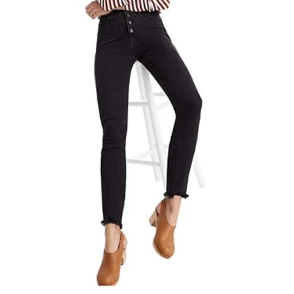Madewell 10'' High Rise Skinny Berkeley Wash 24P